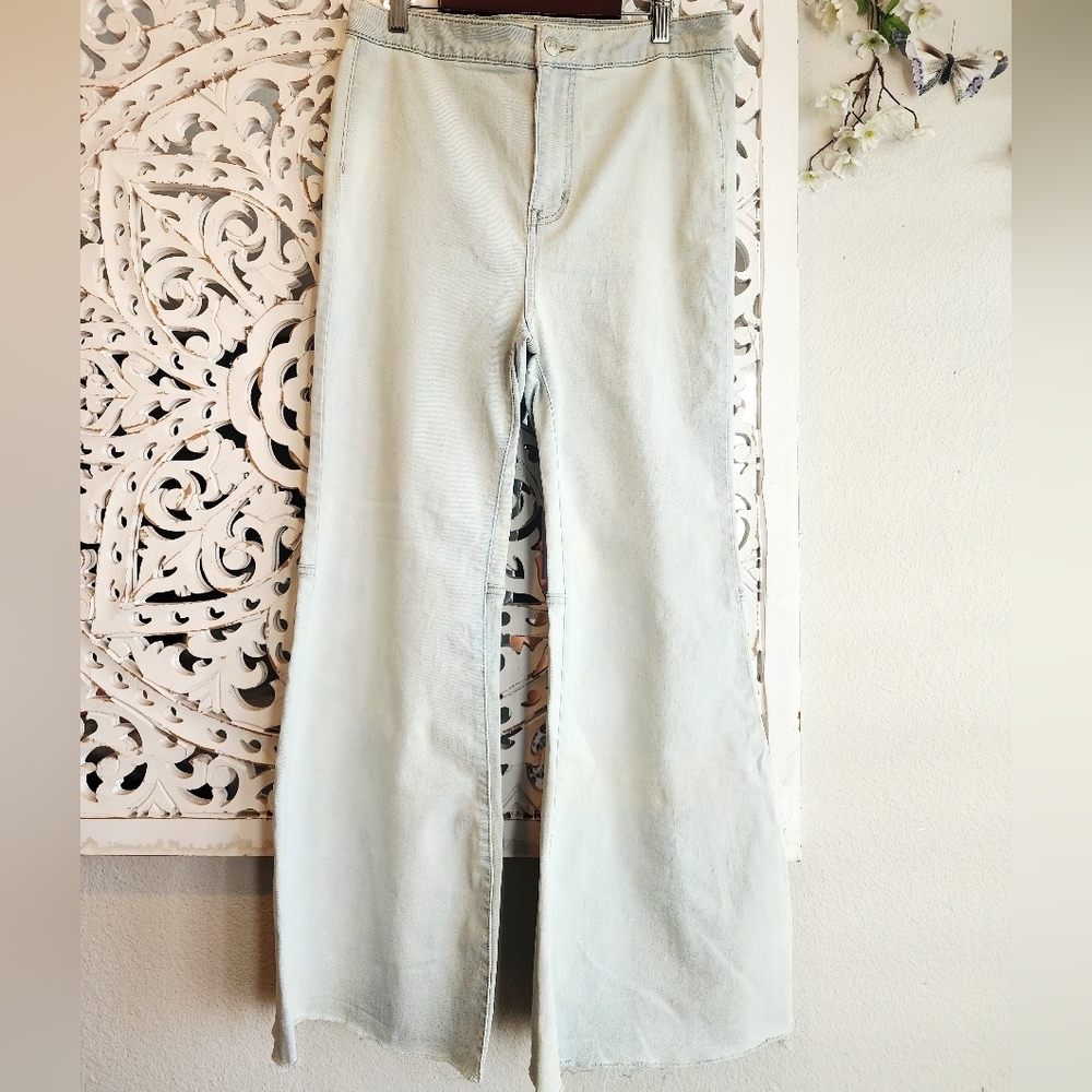 FREE PEOPLE Youthquake Womens Crop Flare Pants Nwot Sz 29 - Picture 11 of 16